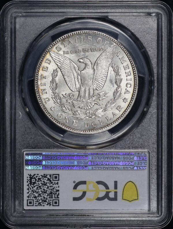 Reverse of this 1894-O Morgan Dollar PCGS MS-62