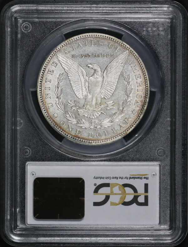 Reverse of this 1895-O Morgan Dollar PCGS AU-50