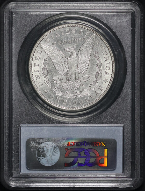 Reverse of this 1895-O Morgan Dollar PCGS AU-53