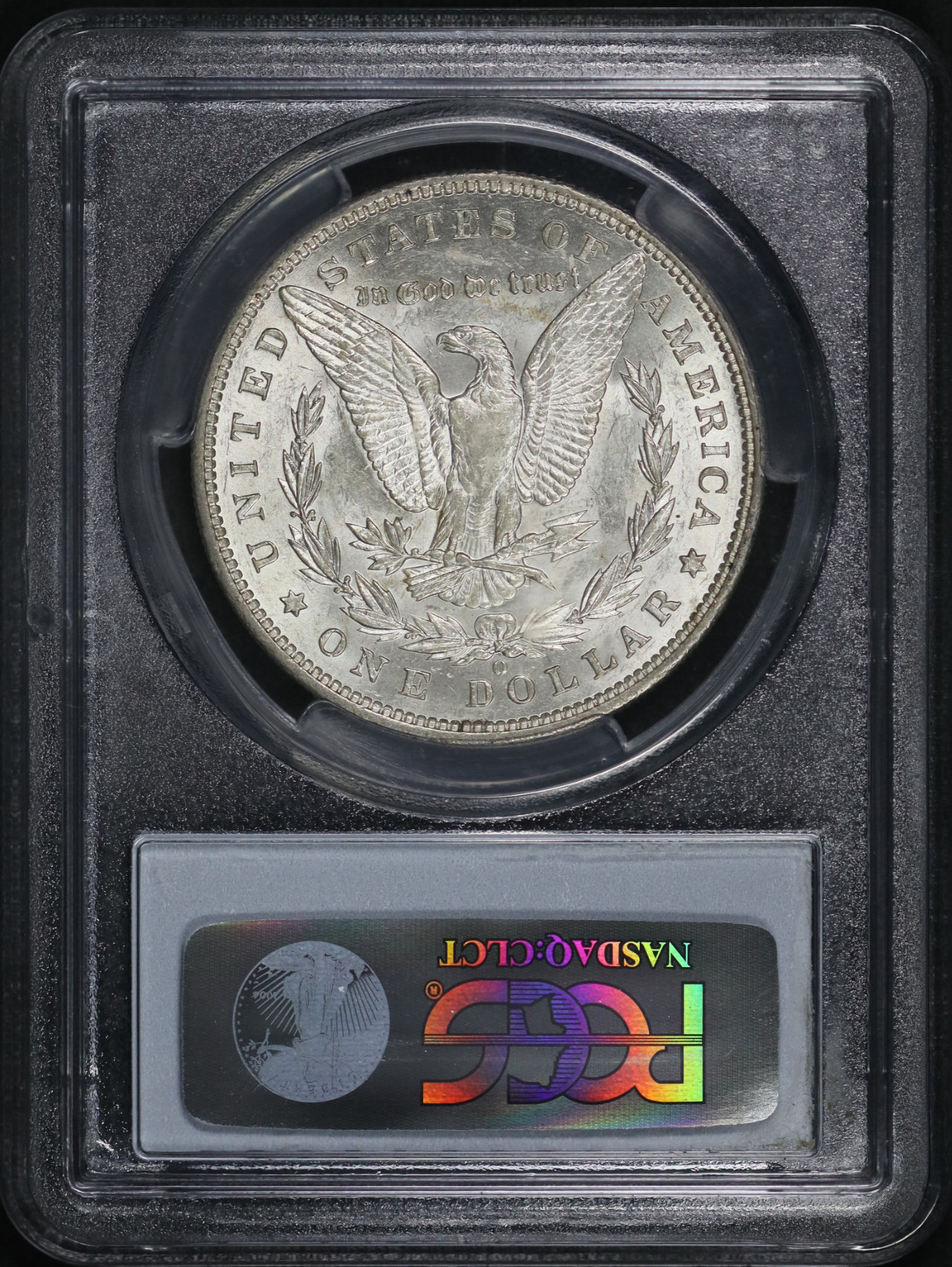 Reverse of this 1896-O Morgan Dollar PCGS AU-58