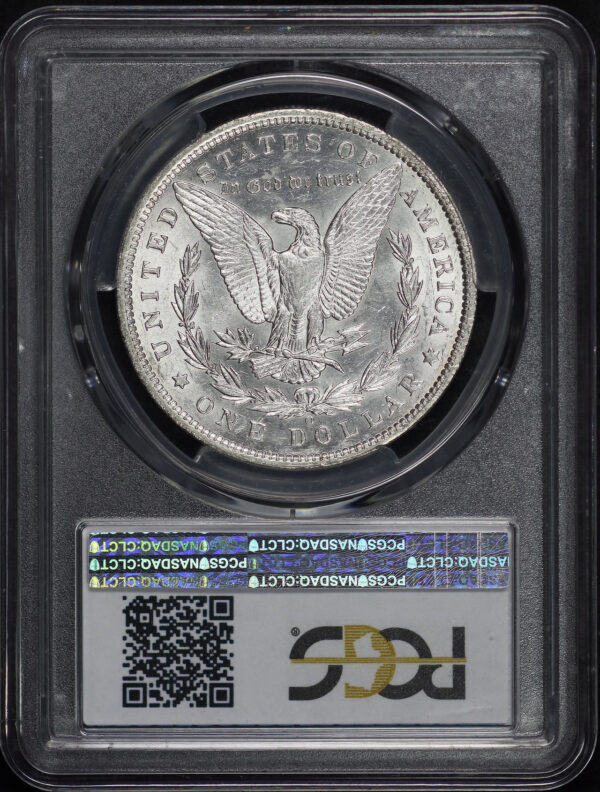 Reverse of this 1896-O Morgan Dollar PCGS AU-58