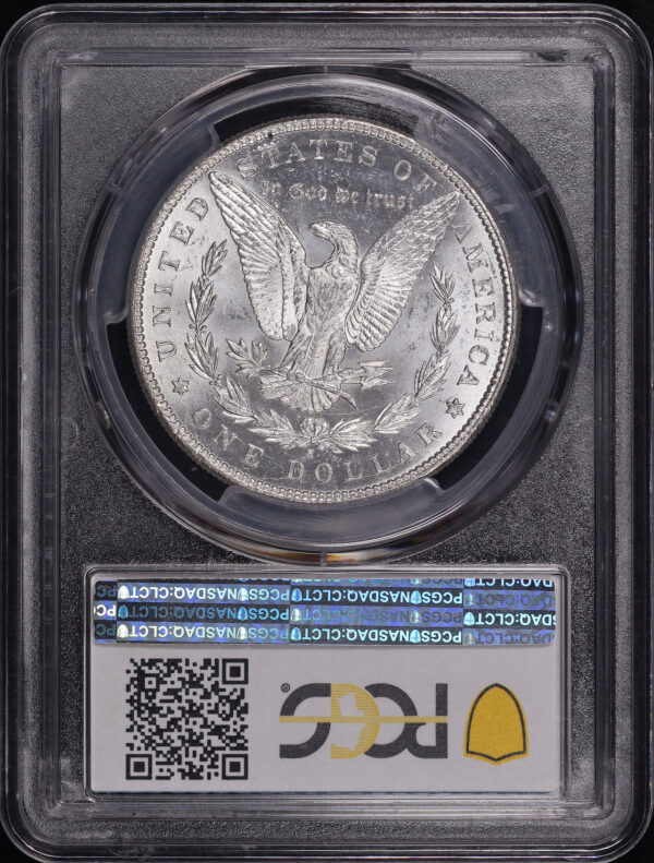 Reverse of this 1896-S Morgan Dollar PCGS MS-62