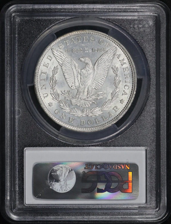 Reverse of this 1897 Morgan Dollar PCGS AU-58
