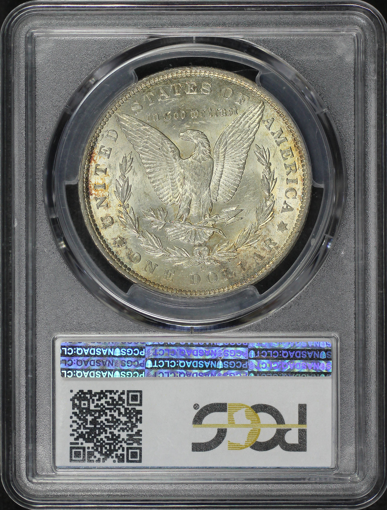 Reverse of this 1897-O Morgan Dollar PCGS MS-61