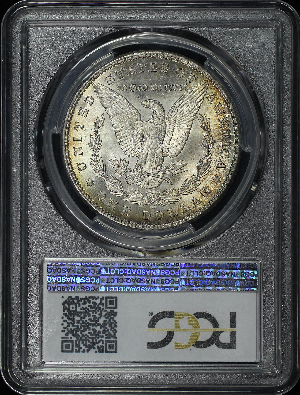 Reverse of this 1898-O Morgan Dollar PCGS MS-62
