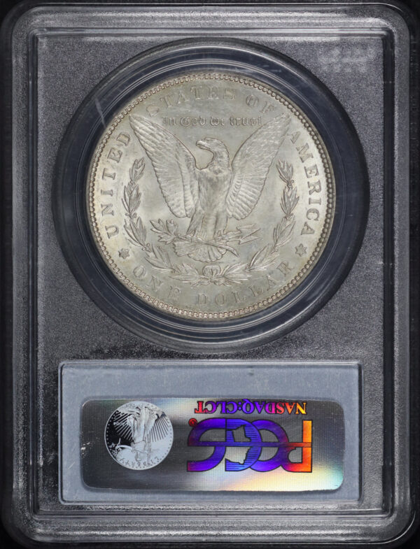 Reverse of this 1899 Morgan Dollar PCGS AU-58