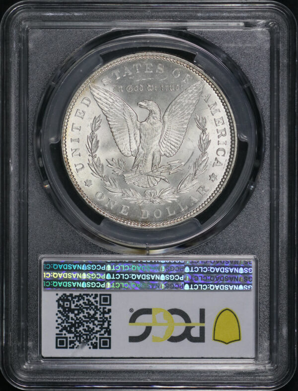 Reverse of this 1899 Morgan Dollar PCGS MS-63