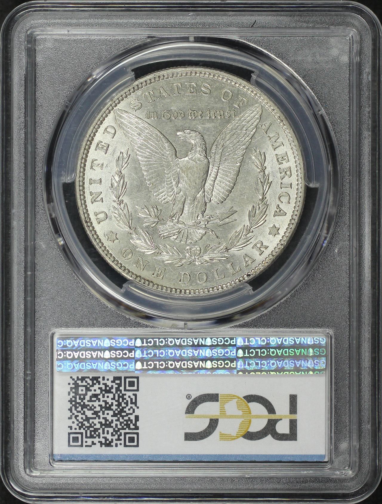 Reverse of this 1901 Morgan Dollar PCGS AU-58