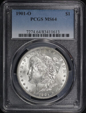 Obverse of this 1901-O Morgan Dollar PCGS MS-64