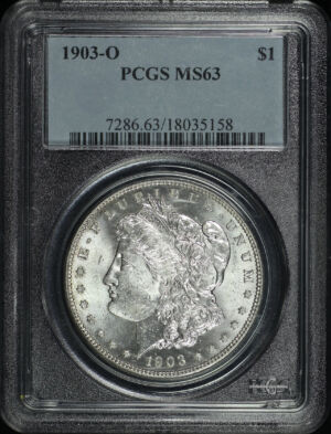 Obverse of this 1903-O Morgan Dollar PCGS MS-63