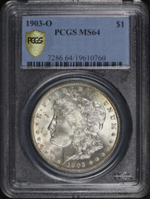 Obverse of this 1903-O Morgan Dollar PCGS MS-64