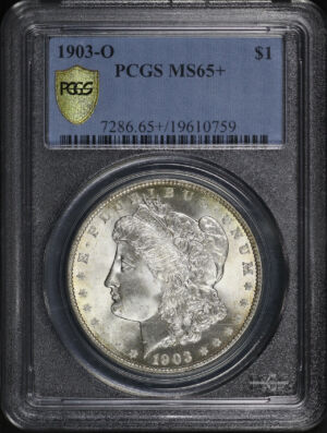 Obverse of this 1903-O Morgan Dollar PCGS MS-65+