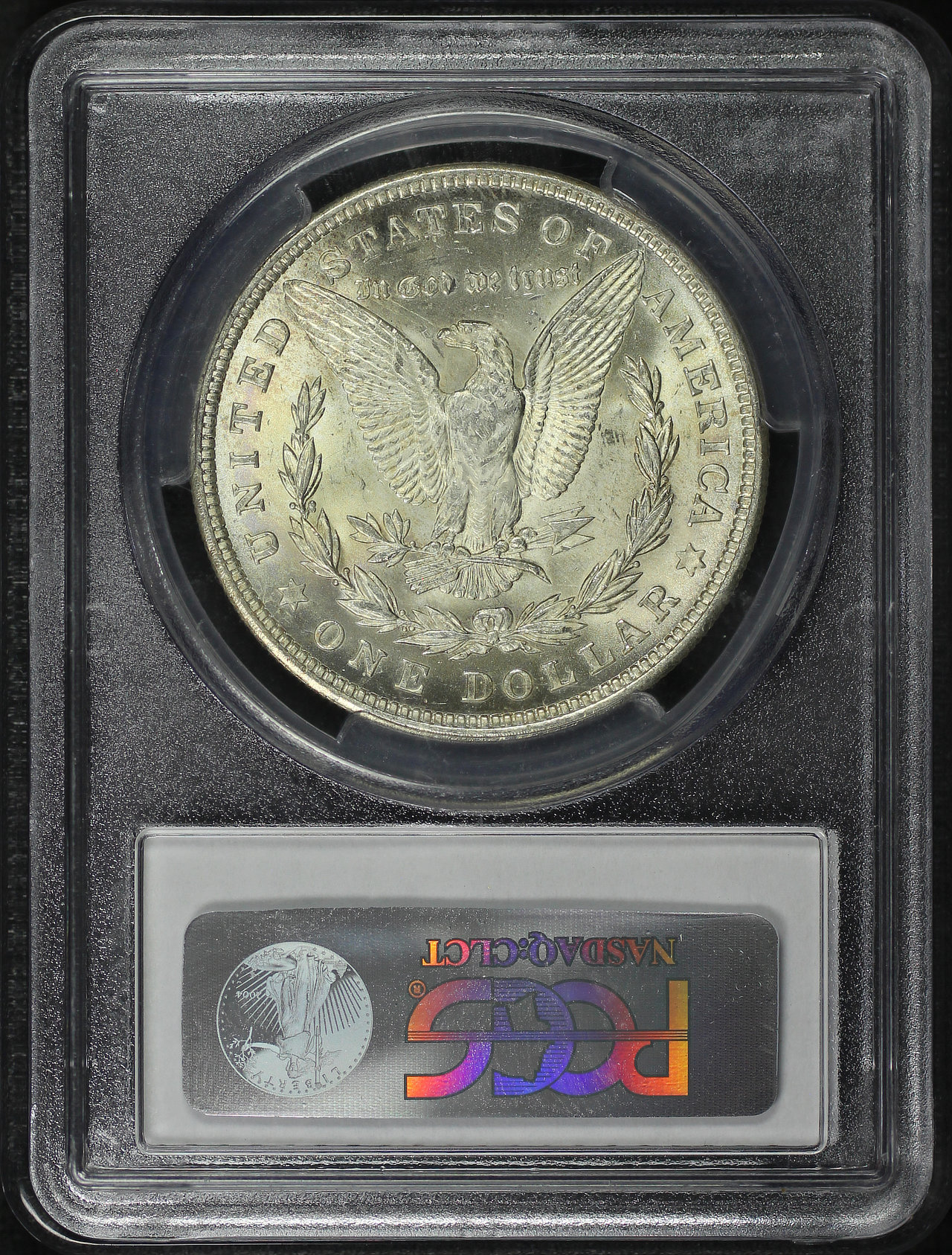 Reverse of this 1921 Morgan Dollar PCGS MS-63