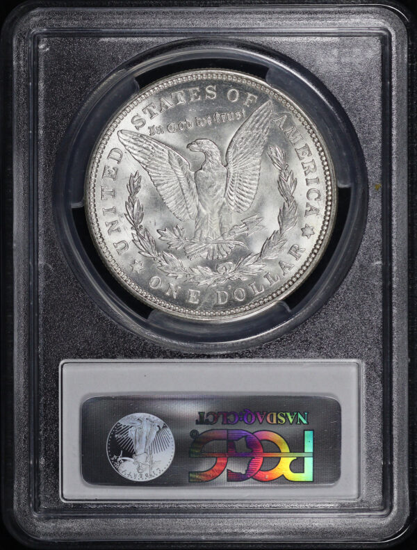 Reverse of this 1921-D Morgan Dollar PCGS MS-64