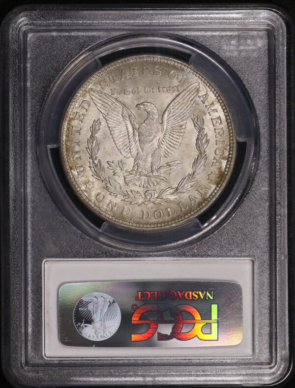 Reverse of this 1921-D Morgan Dollar PCGS MS-65