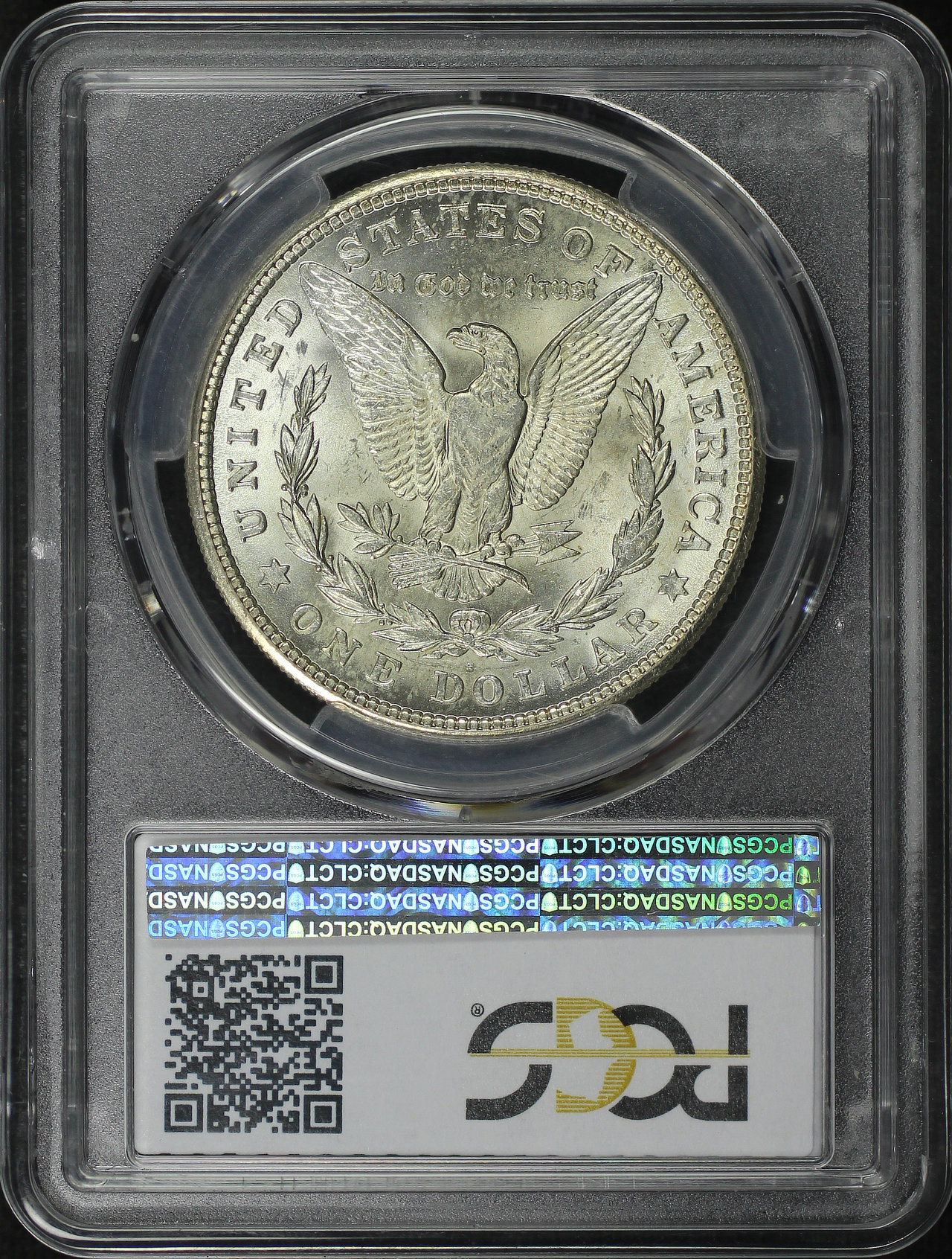 Reverse of this 1921-S Morgan Dollar PCGS MS-65