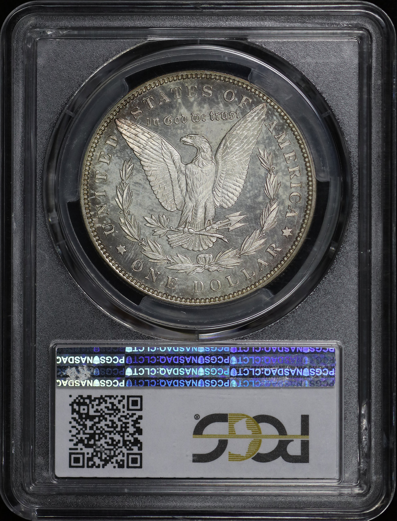 Reverse of this 1897 Morgan Dollar PCGS PR-64