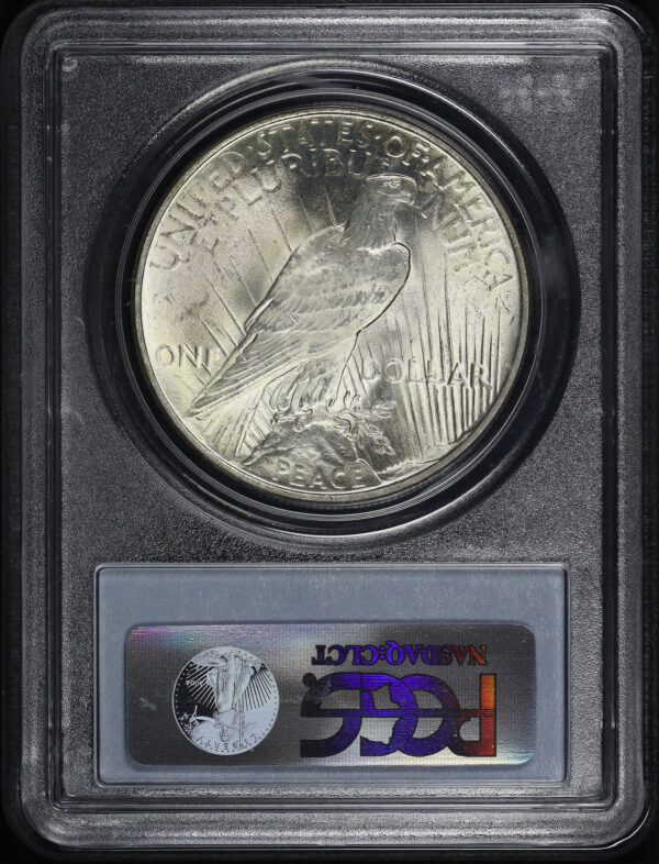 Reverse of this 1922 Peace Dollar PCGS MS-64