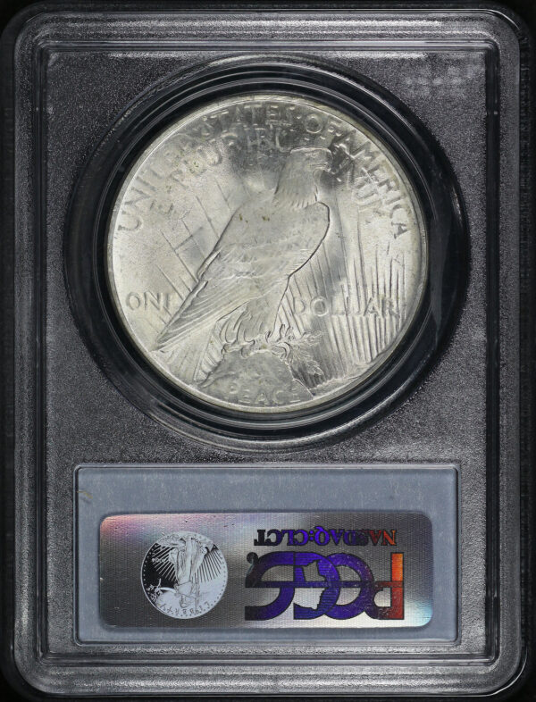 Reverse of this 1922 Peace Dollar PCGS MS-64