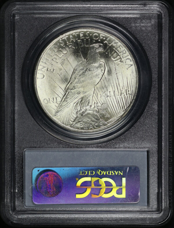 Reverse of this 1922 Peace Dollar PCGS MS-64