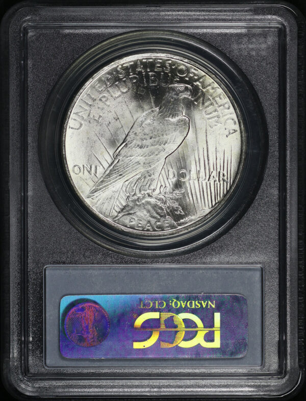 Reverse of this 1922 Peace Dollar PCGS MS-64