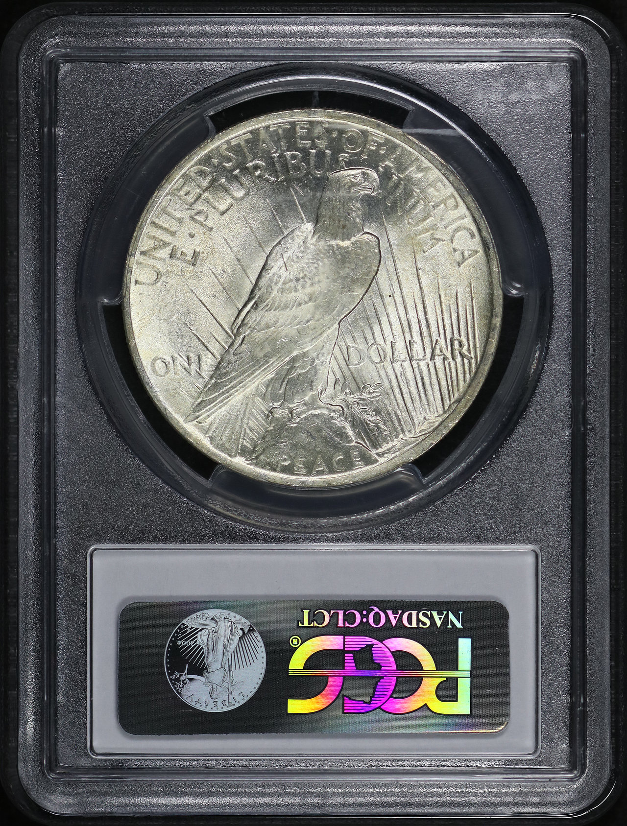 Reverse of this 1923 Peace Dollar PCGS MS-63