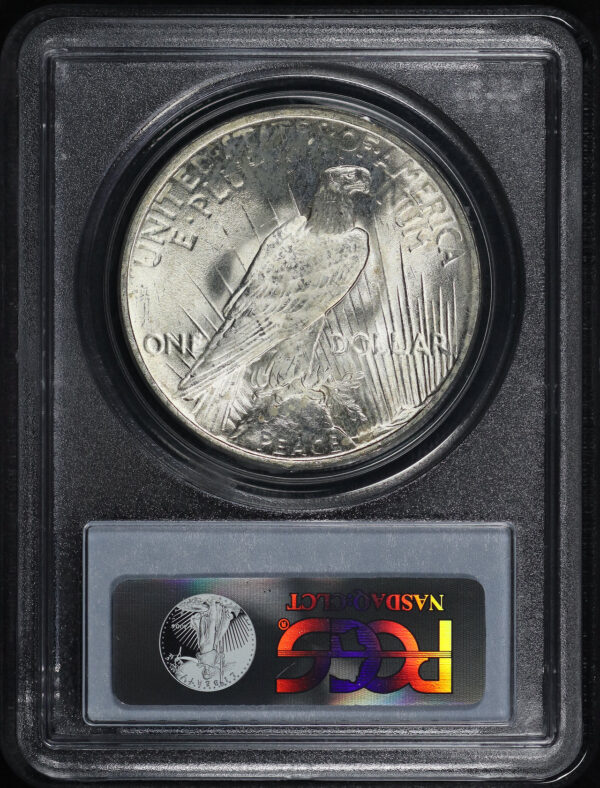 Reverse of this 1923 Peace Dollar PCGS MS-64
