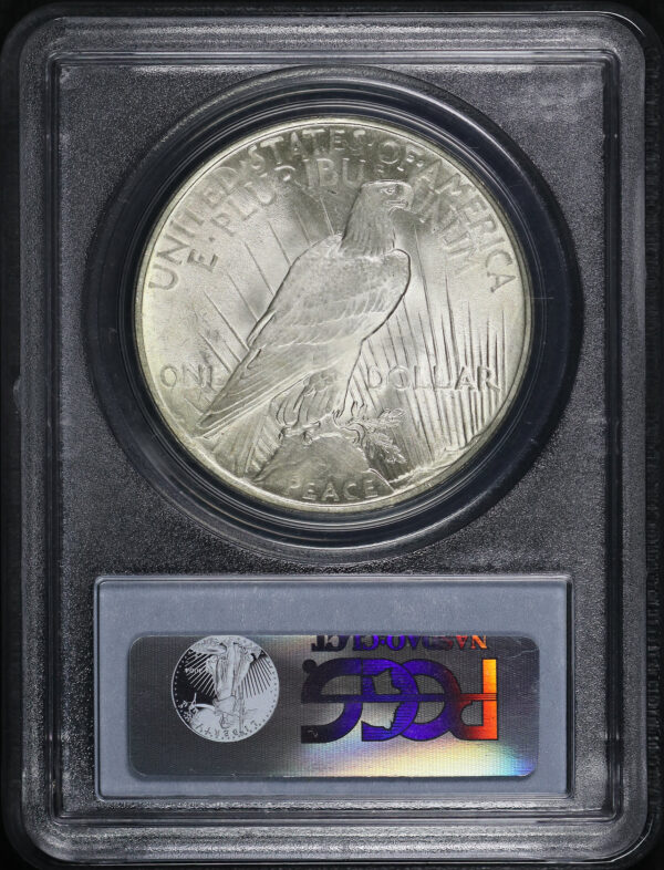 Reverse of this 1923 Peace Dollar PCGS MS-64