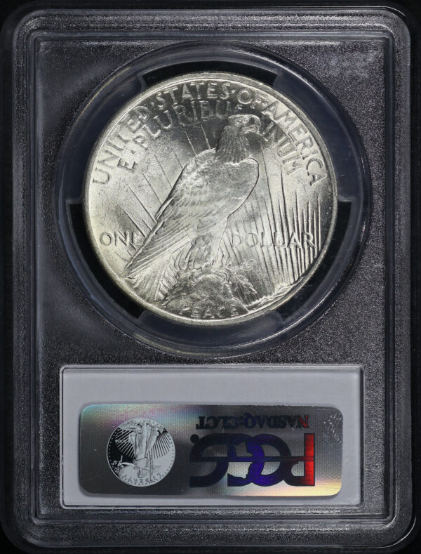 Reverse of this 1924 Peace Dollar PCGS MS-63