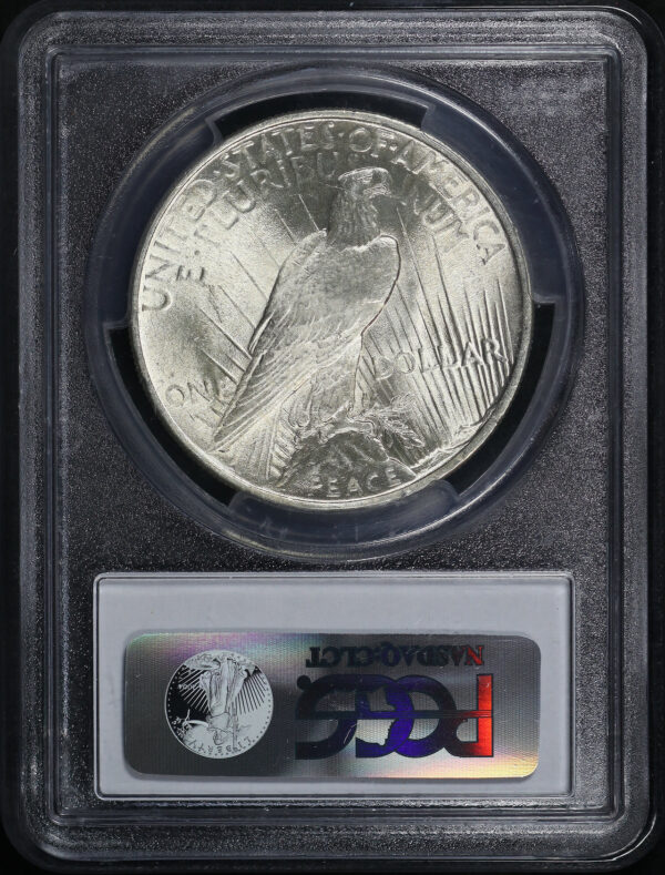 Reverse of this 1924 Peace Dollar PCGS MS-63
