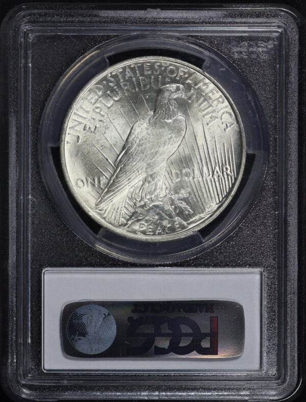 Reverse of this 1924 Peace Dollar PCGS MS-63