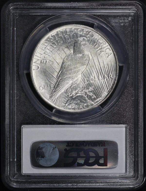 Reverse of this 1924 Peace Dollar PCGS MS-63