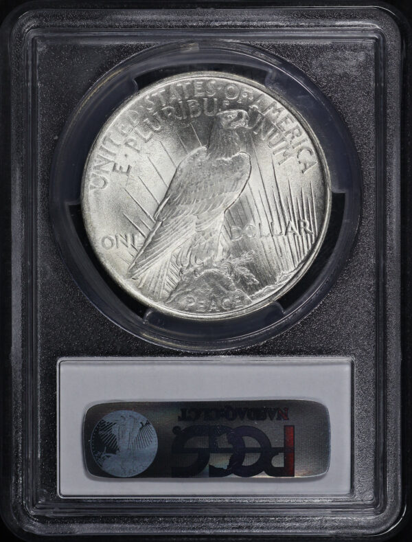 Reverse of this 1924 Peace Dollar PCGS MS-63