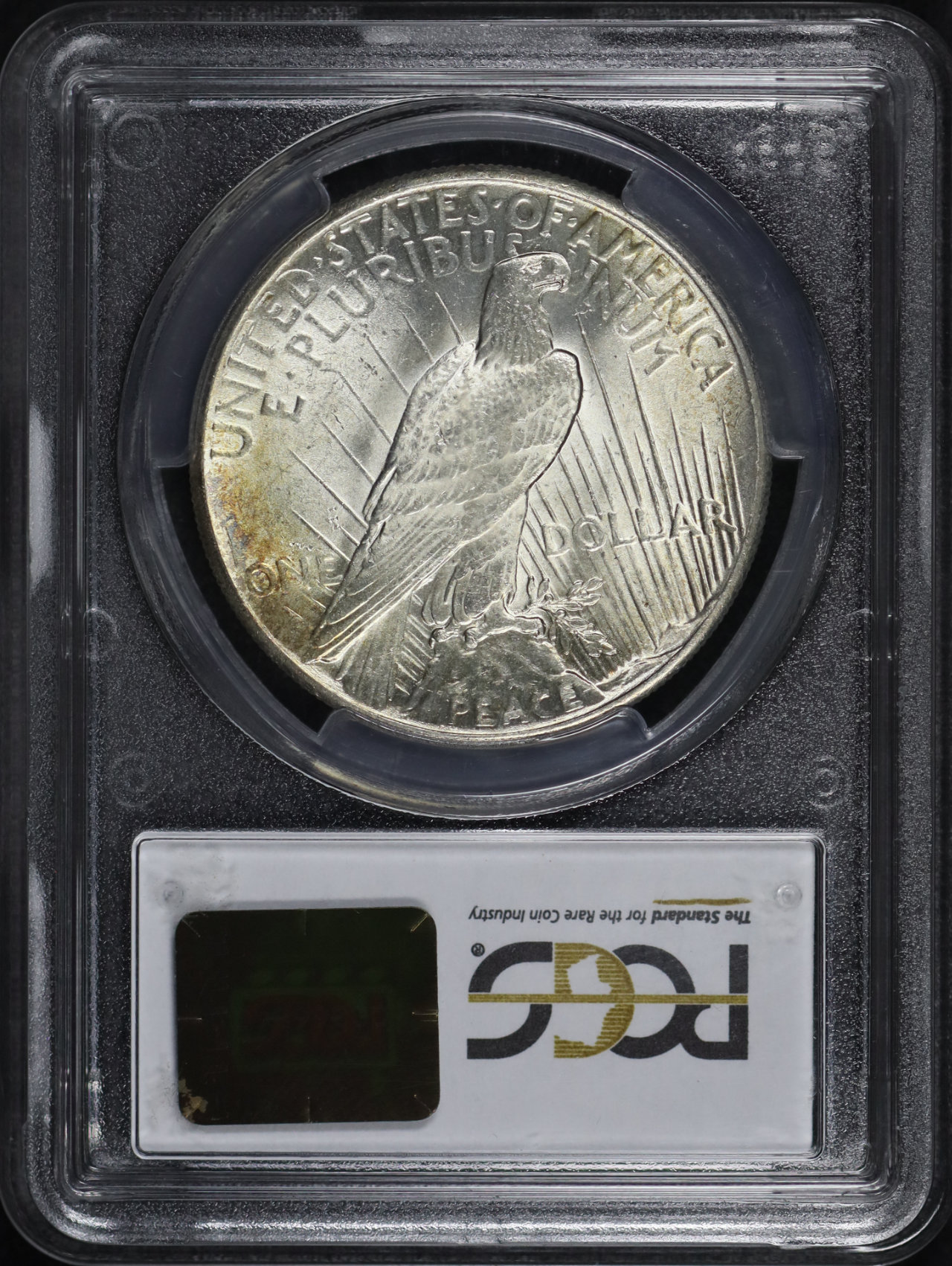 Reverse of this 1928 Peace Dollar PCGS MS-64