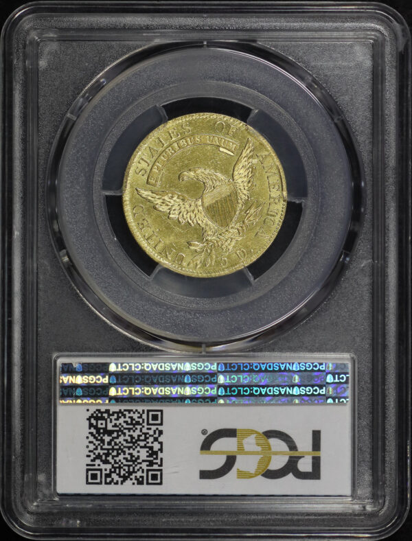 Reverse of this 1807 Capped Bust Left $5 PCGS MS-61