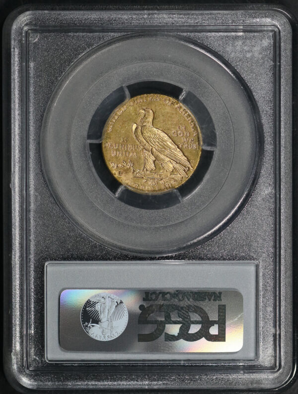 Reverse of this 1915-S Indian $5 PCGS MS-63