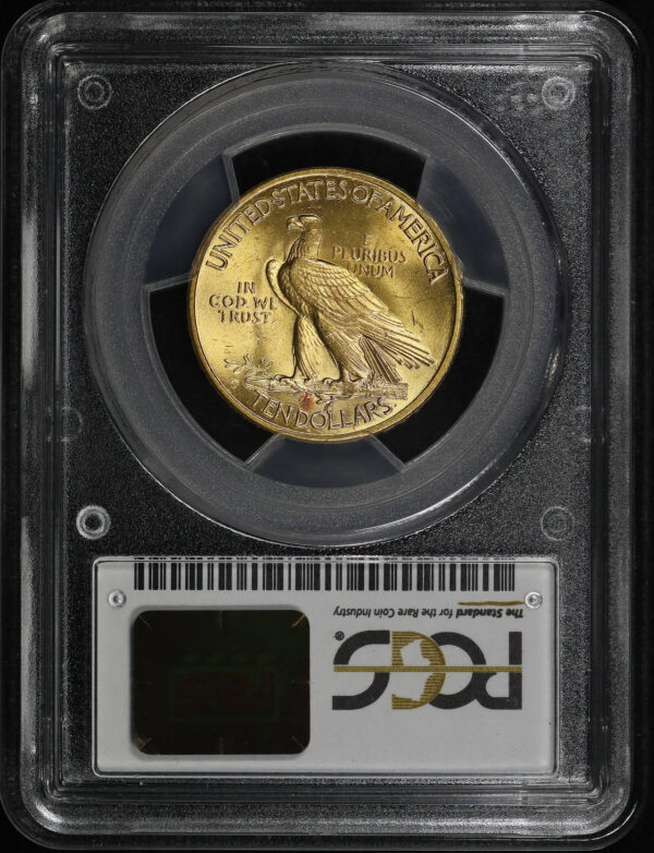 Reverse of this 1930-S Indian $10 Motto PCGS MS-64