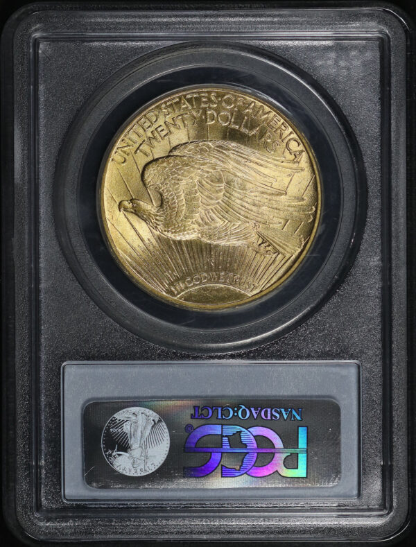 Reverse of this 1913 St. Gaudens $20 PCGS MS-63+