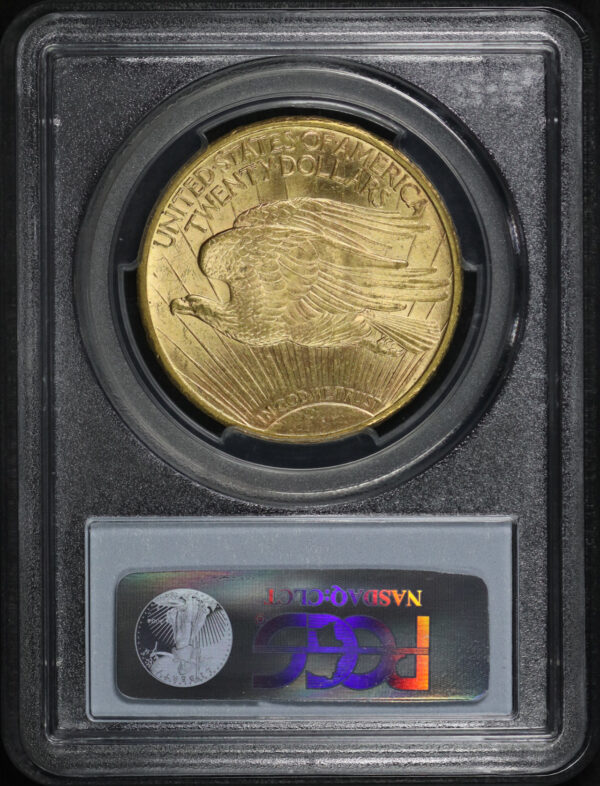 Reverse of this 1914-S St. Gaudens $20 PCGS MS-64