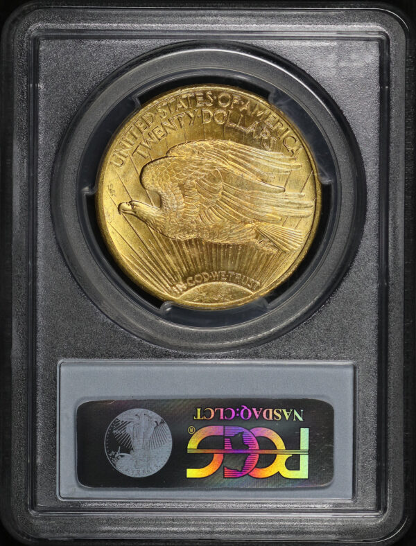 Reverse of this 1924 St. Gaudens $20 PCGS MS-64