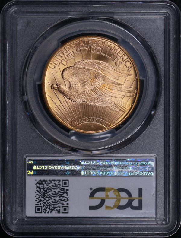 Reverse of this 1925 St. Gaudens $20 PCGS MS-65+