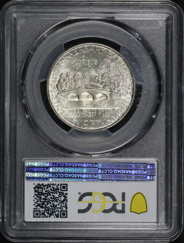 Reverse of this 1937 50C Antietam Silver Commemorative PCGS MS-67