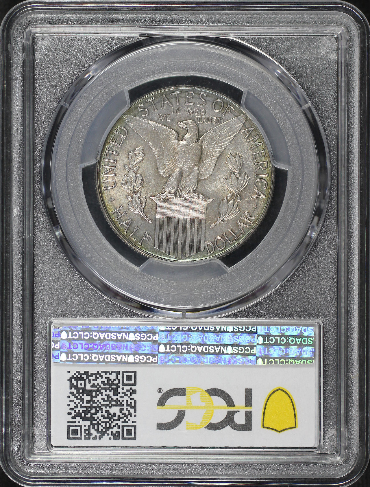 Reverse of this 1915-S Silver Commemorative Panama-Pacific 50C PCGS MS-65