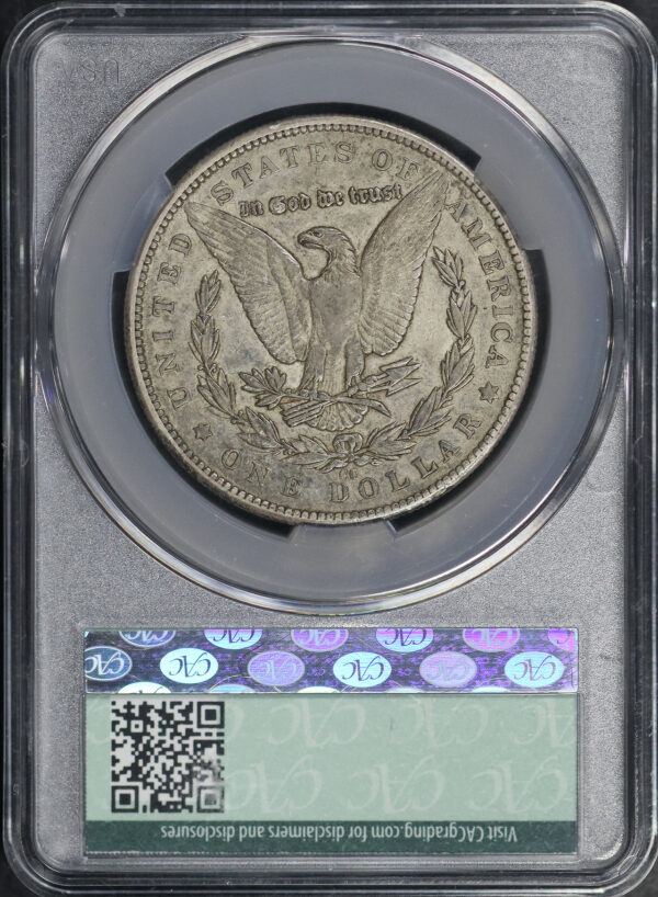 Reverse of this 1927 Mercury Dime CACG MS-67FB CAC
