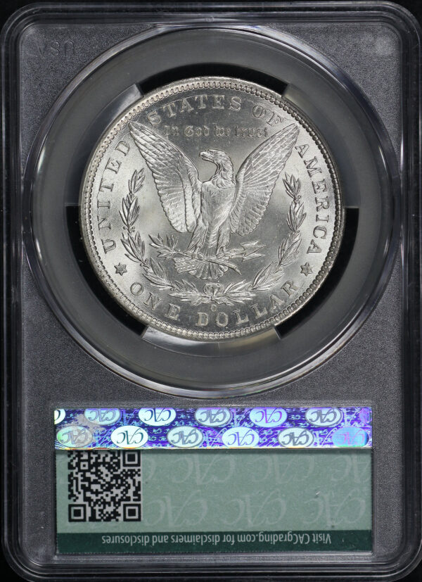 Reverse of this 1900-O Morgan Dollar CACG MS-64