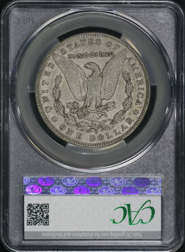 Reverse of this 1904-S Morgan Dollar CACG XF-40