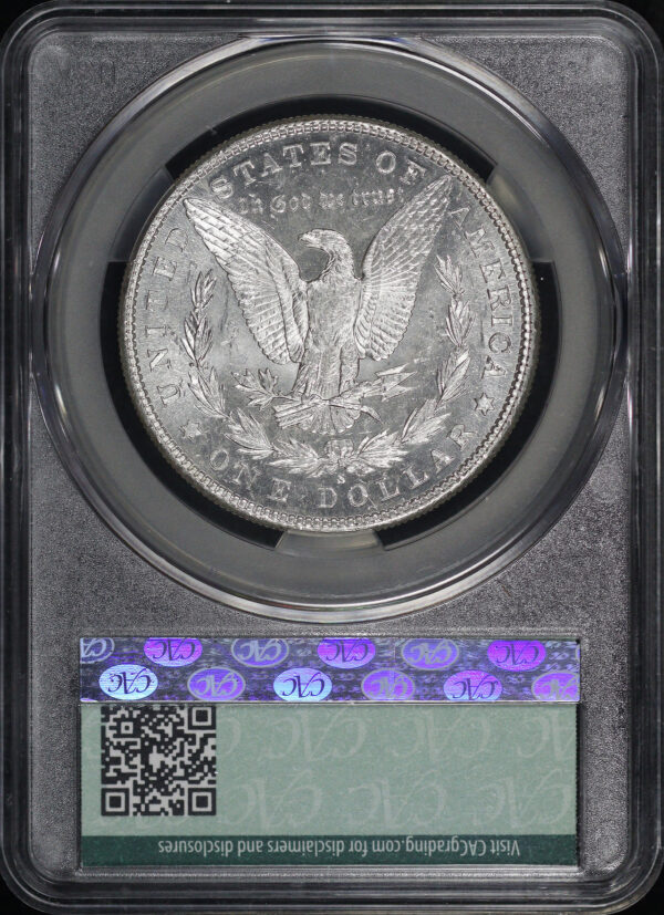 Reverse of this 1904-S Morgan Dollar CACG MS-63