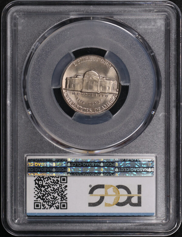 Reverse of this 1948-D Jefferson Nickel PCGS MS-66 FS