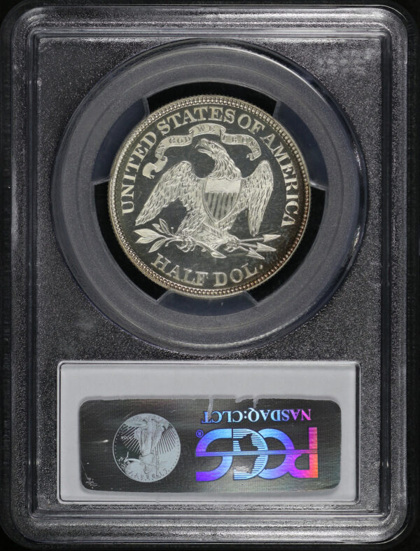 Reverse of this 1882 Liberty Seated Half Dollar PCGS PR-66+ CAM CAC