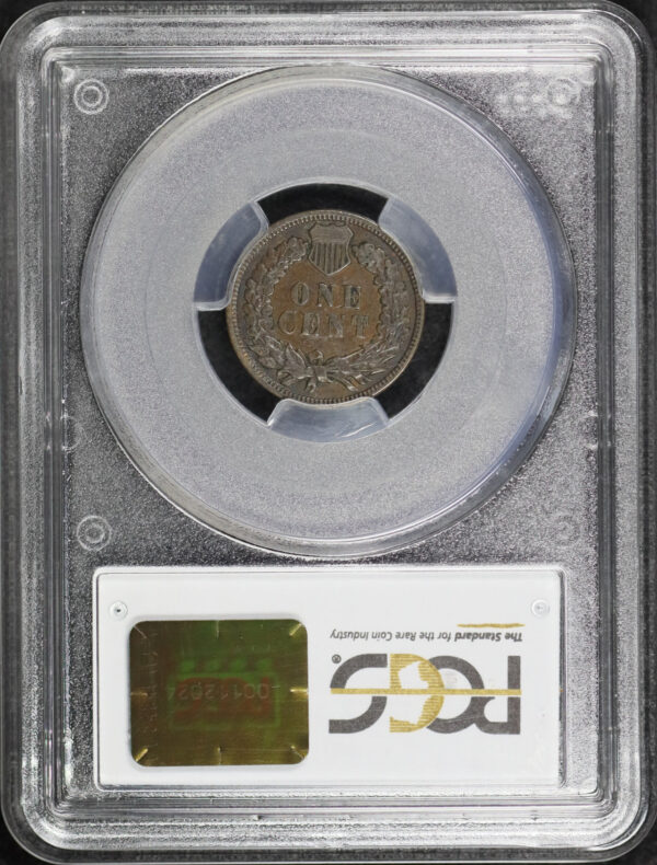 Reverse of this 1886 Indian Cent Type 2 PCGS XF-40 BN